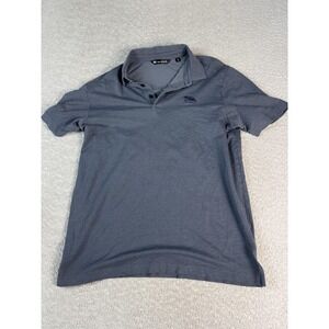 Travis Mathew Polo Shirt Mens Medium Gray PGA West Golf Performance‎ Stretch